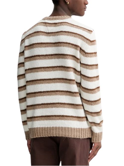 Maglione a righe in misto alpaca Tommy Jeans | DM0DM22109AFE